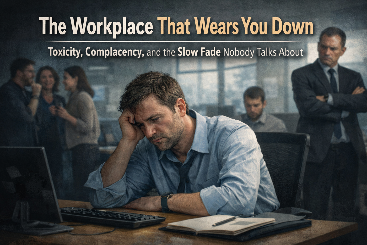 The Workplace That Wears You Down: Toxicity, Complacency, and the Slow Fade Nobody Talks About